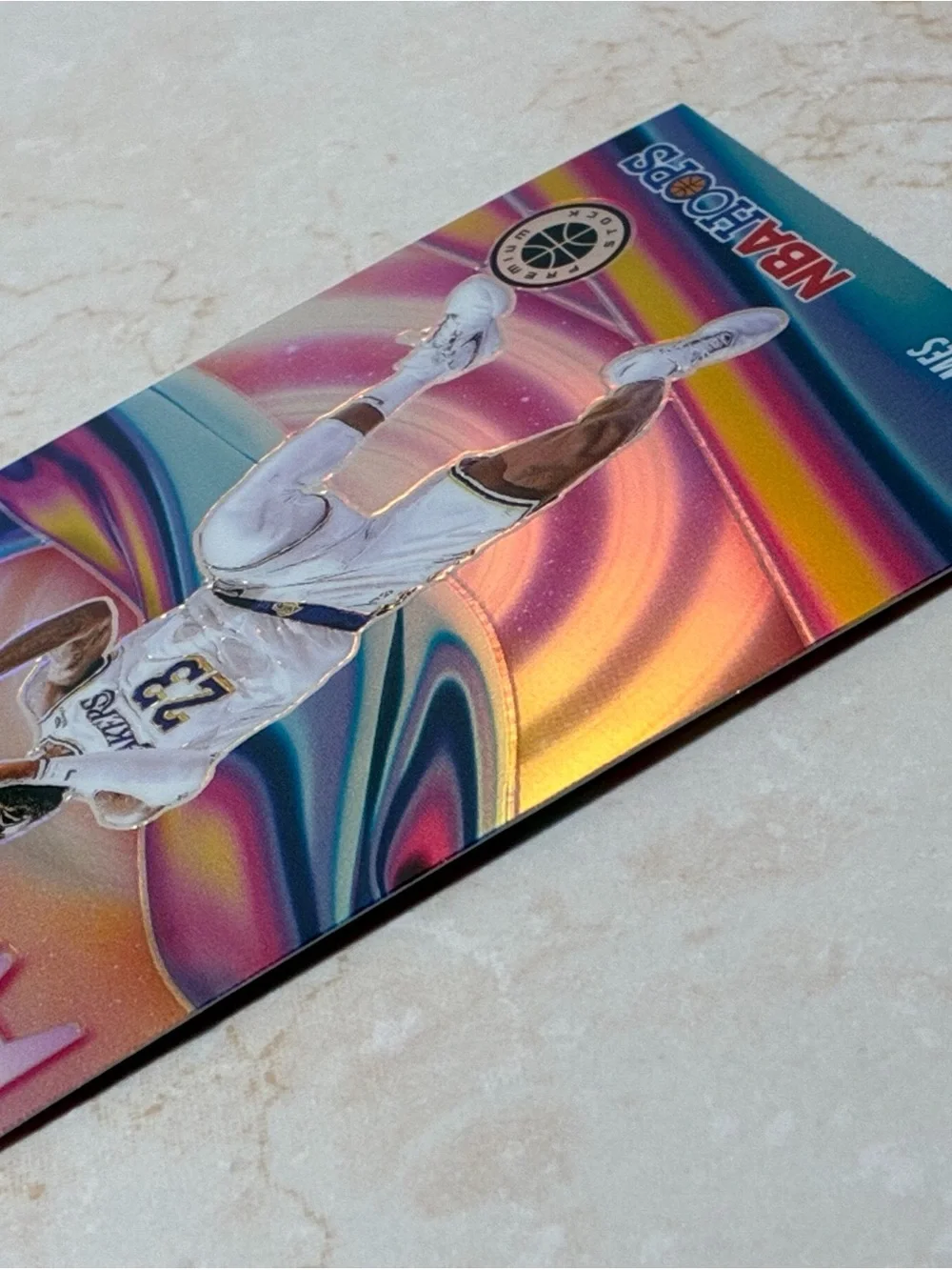 LeBron James “Anti-Gravity” 2023-24 NBA Hoops Silver Prizm